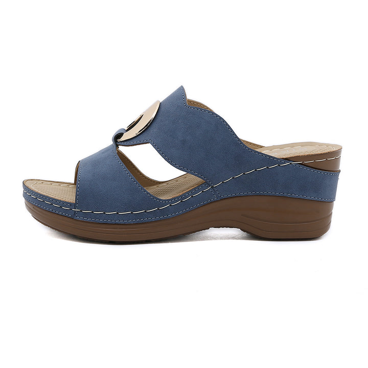 Dame Komfortable Wedge Sandaler Stilla