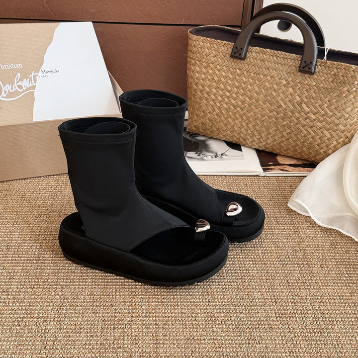 Femme Modern Split Toe Sandaler Stilla