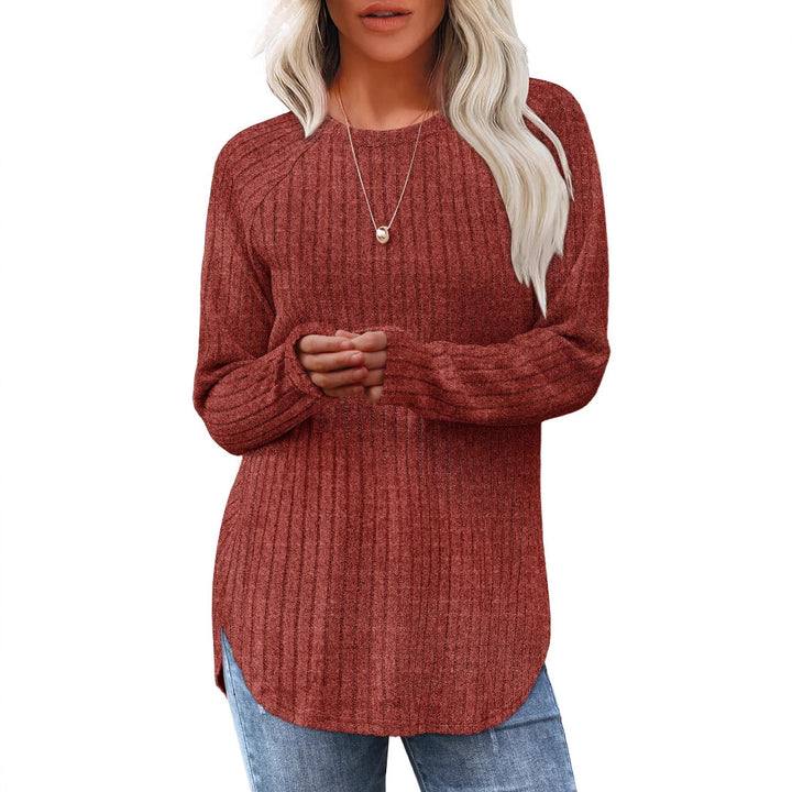 Dame alsidig strikpullover Stilla