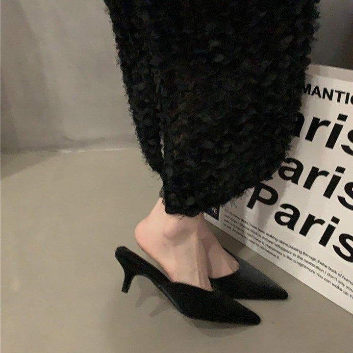 Damer Elegante Slingback-pumper med spids tåområde og trendy design Stilla