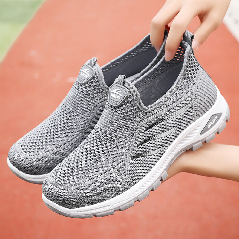 Dame Åndbare Slip-On Løb Sneakers med Stødabsorberende Design Stilla