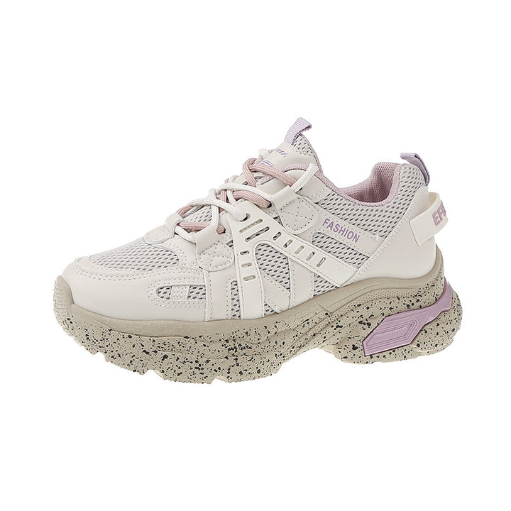 Dame Fashion Sneakers med innovativ mesh-konstruktion og skridsikker sål Stilla