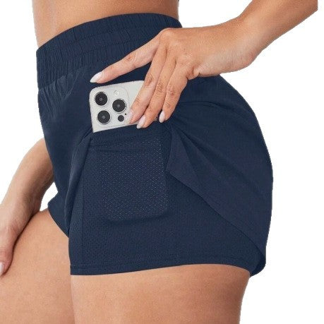 Femme Activewear Løbeshorts med sikker lomme Stilla