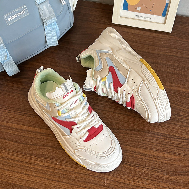 Dame Trendy Sneakers med særligt let dæmpningssystem og futuristisk overfladestruktur Stilla