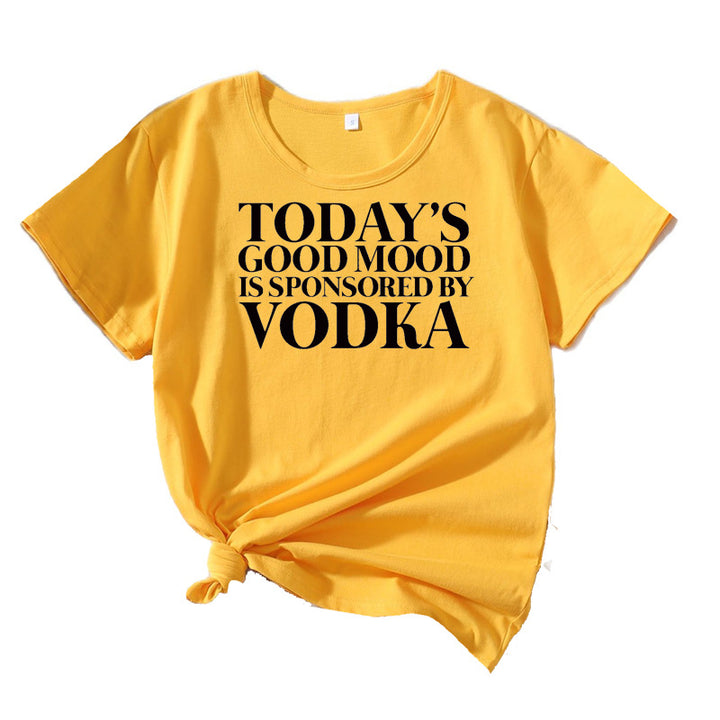 Dame Casual Oversized Statement T-shirt Stilla