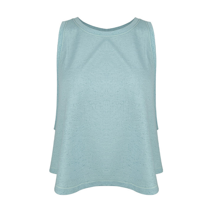 Dame sporty tanktop med struktureret design og optimal bevægelsesfrihed Stilla