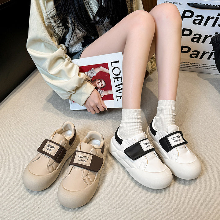 Dame Sporty Sneakers med Funktionel Velcro Stilla