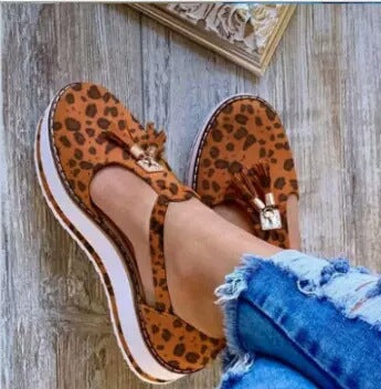Dame mode sneakers i Zoo-stil Stilla