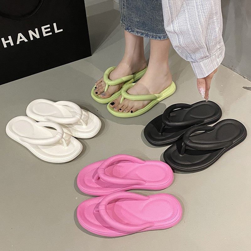 Dame elegante Flip-Flops i minimalistisk design med ergonomisk fodseng Stilla