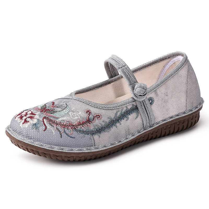 Femme Bestikket Mary Jane Flade Stilla