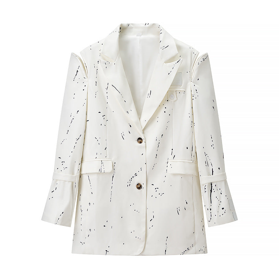 Damer trendy Oversized-Blazer Stilla