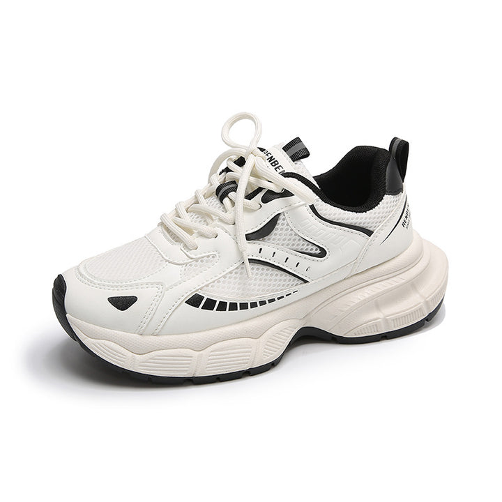 Dame Sporty Sneakers med luftig mesh-overflade og dæmpende sål Stilla