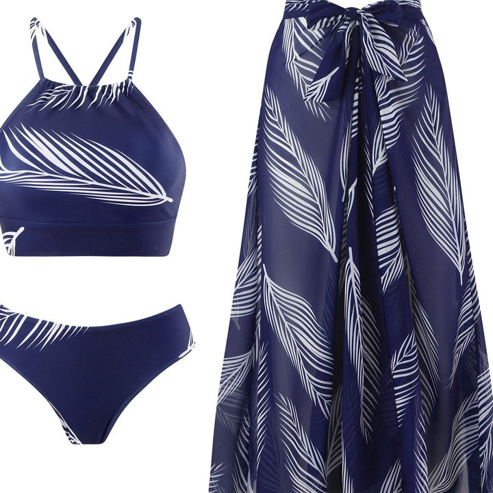 Dame Strand sæt med luftig omslagsskjorte og sporty overdel Stilla