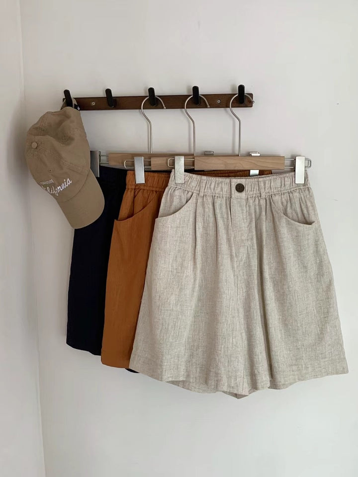 Femme Højtaljede Casual Shorts Stilla