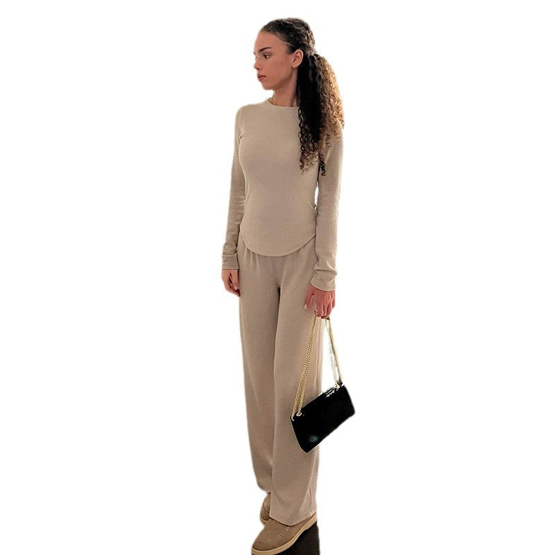 Dame Loose-Fit Loungebukser med elastisk talje og blødt materiale Skovae