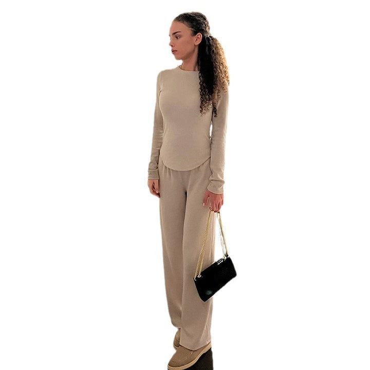 Dame Loose-Fit Loungebukser med elastisk talje og blødt materiale Skovae