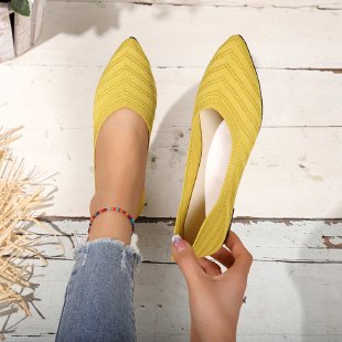 Dame Stilfulde Ballerinas med Komfort-overmateriale og elastisk sål Stilla