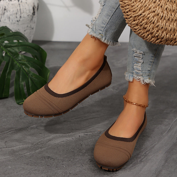 Dame Sporty Ballerinas lavet af åndbart mesh med fleksibel indersål Stilla