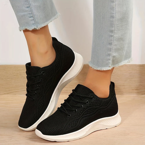 Dame Sporty Sneakers med åndbart overmateriale og skridsikker sål Stilla