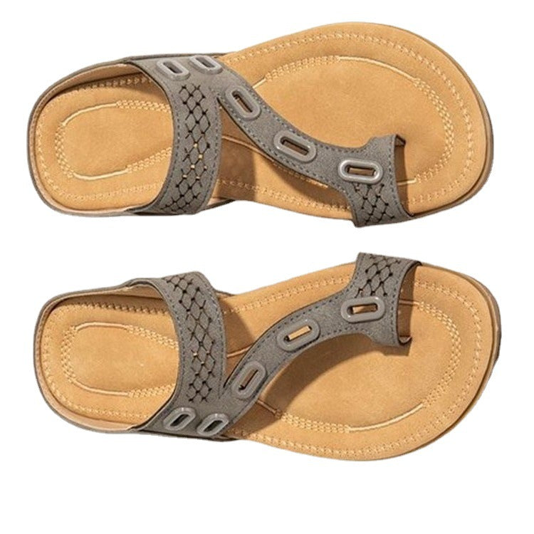 Dame Zehentrenner-sandaler med ergonomisk fodseng og skridsikker sål Stilla