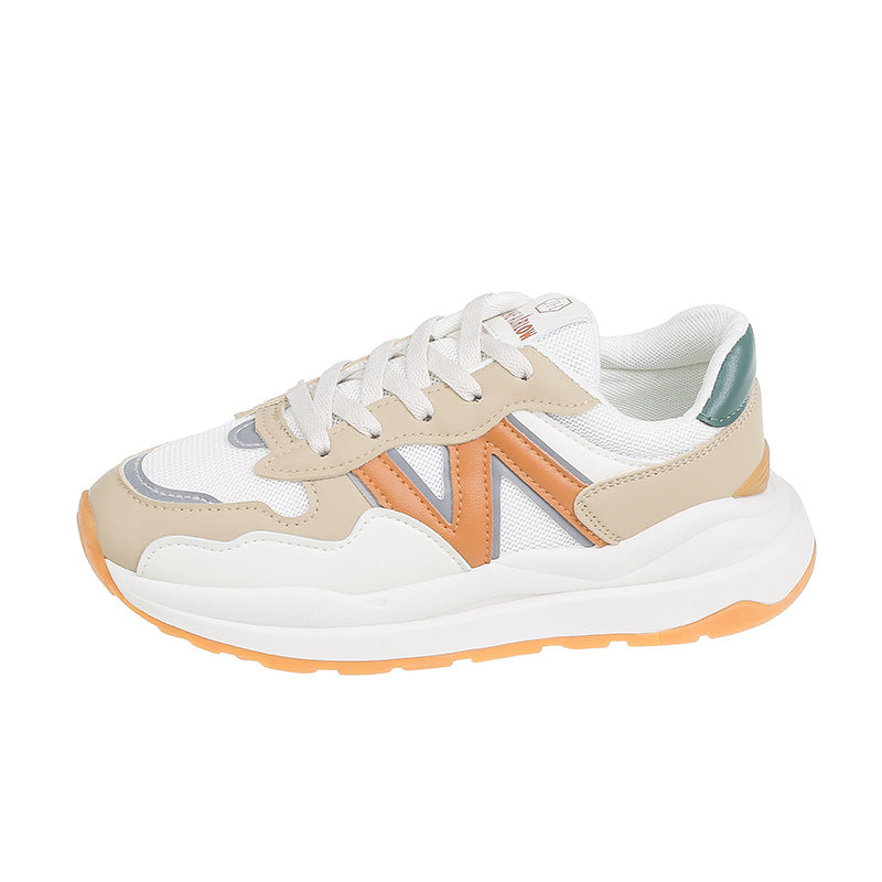 Dame Sporty Sneakers med åndbar mesh-konstruktion og stødabsorberende sål Stilla