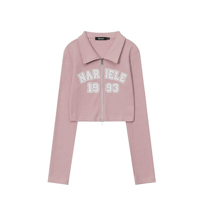 Dame casual sweatshirt med moderne frontprint Stilla