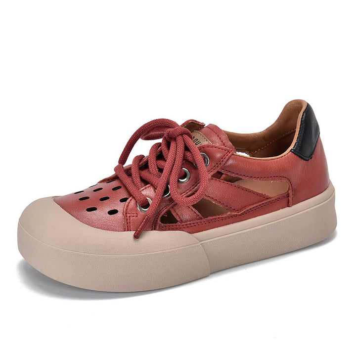 Dame fritids-sneakers med åndbart overmateriale og skridsikker sål Stilla