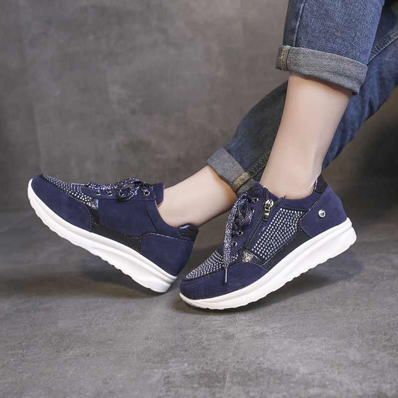 Dame sneakers i elegant design med åndbart mesh-overflade og komfortabel sålpolstring Stilla