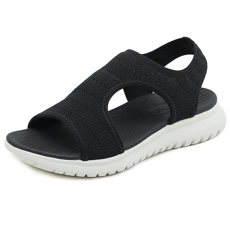 Dame Sporty Sandaler med åndbare netindlæg og dæmpende sål Stilla