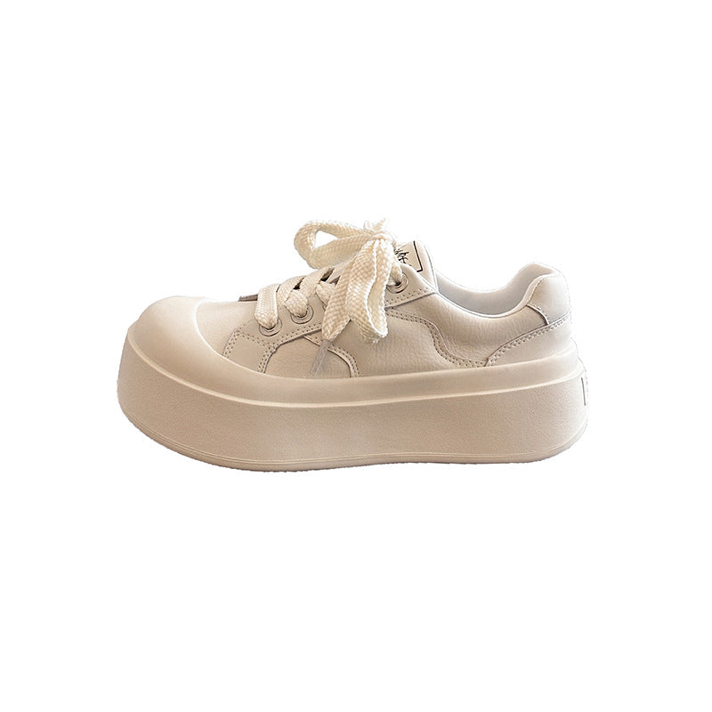 Femme platform snørebånd sneakers med polstret sål Stilla