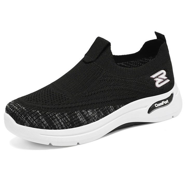 Femme Slip-On Performance Sneakers med åndbart strikovermateriale Stilla