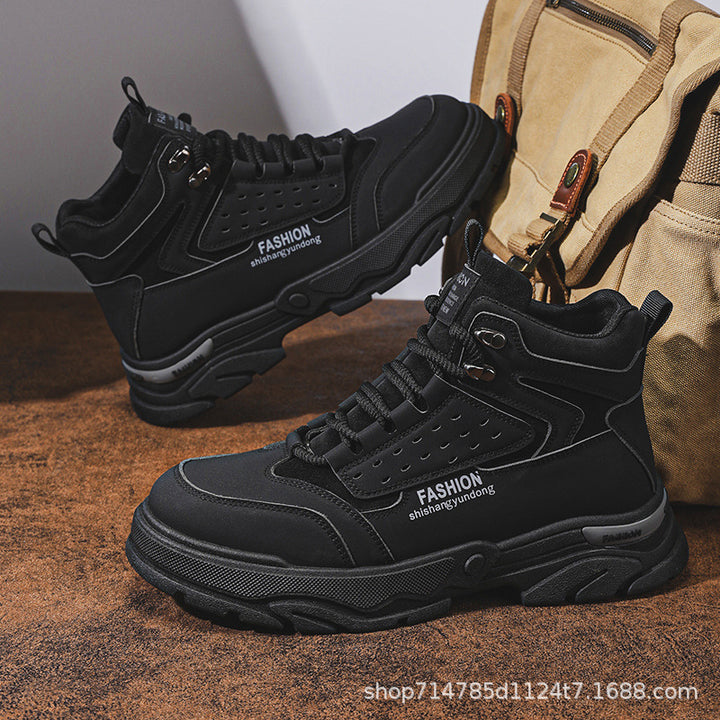 Herrer Rugged Utility High-Top Sneakers Stilla
