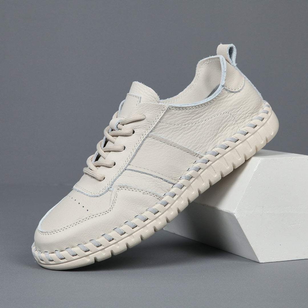 Dame Fritid Læder Sneakers Stilla