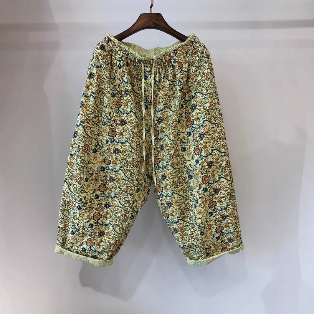 Femme Letvægt Blomsterprint Pyjamabukser Stilla