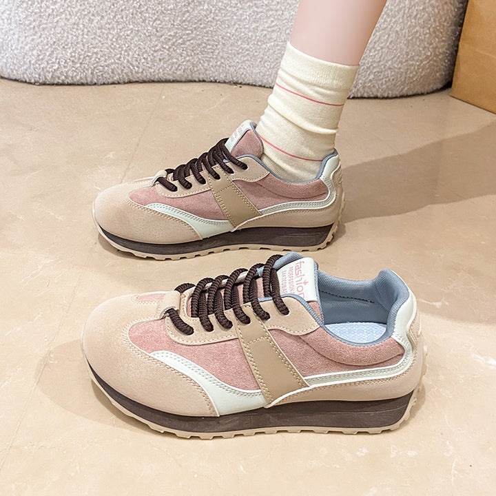 Damer Sporty Sneakers med åndbart overmateriale og støddæmpende sål Stilla