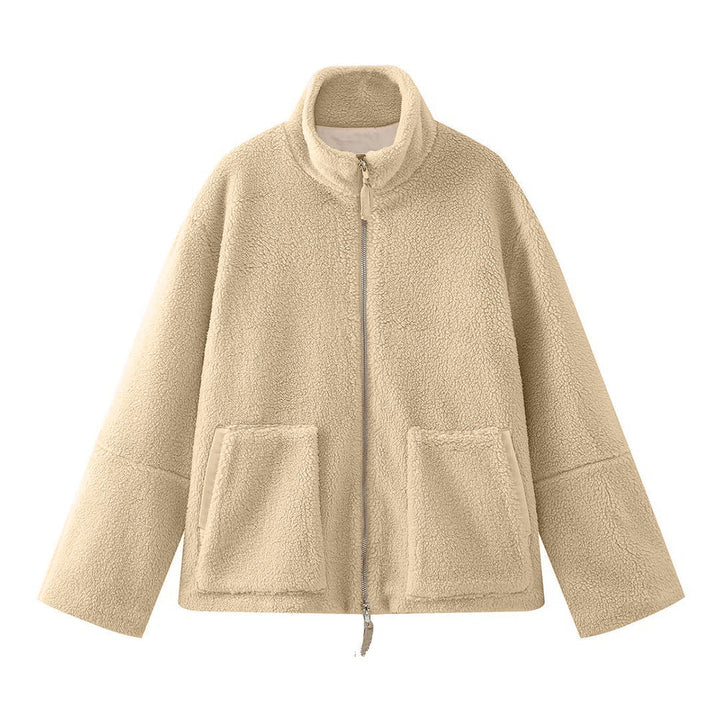 Kvinders Oversized Fleece Jakke Stilla