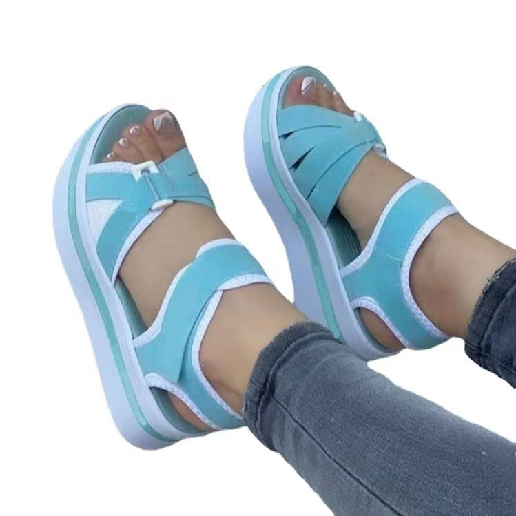 Dame Sporty Sandaler med komfortabel sål Stilla
