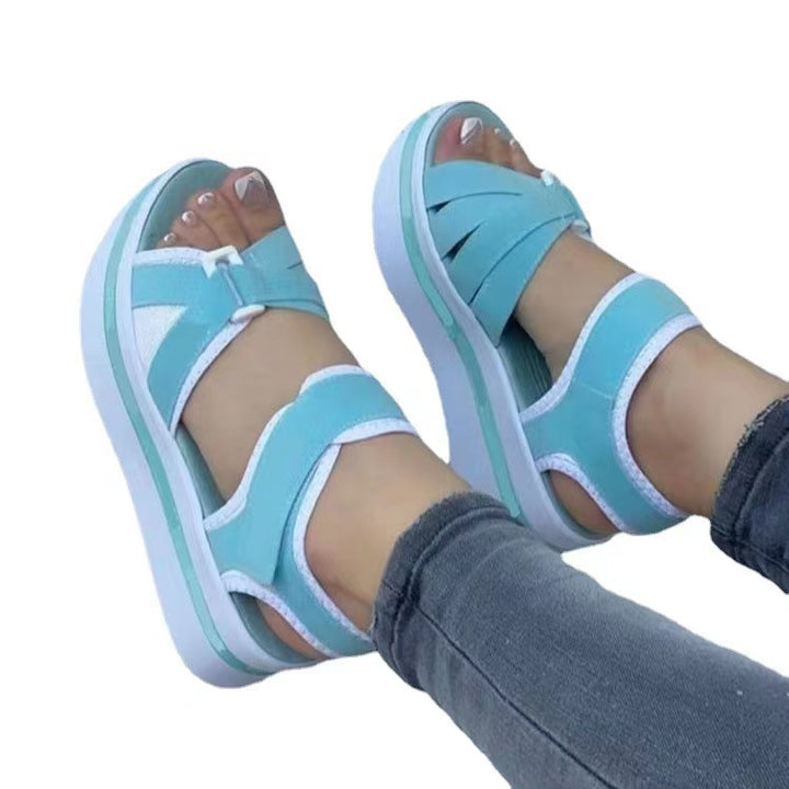 Dame Sporty Sandaler med komfortabel sål Stilla