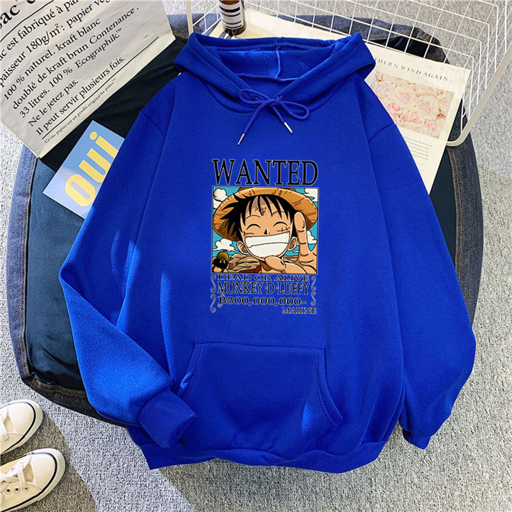 Kvindernes hoodie med kreativt tegneserie motiv Skovae