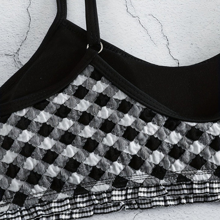 Dame afslappet Crop-Top Bikini Skovae