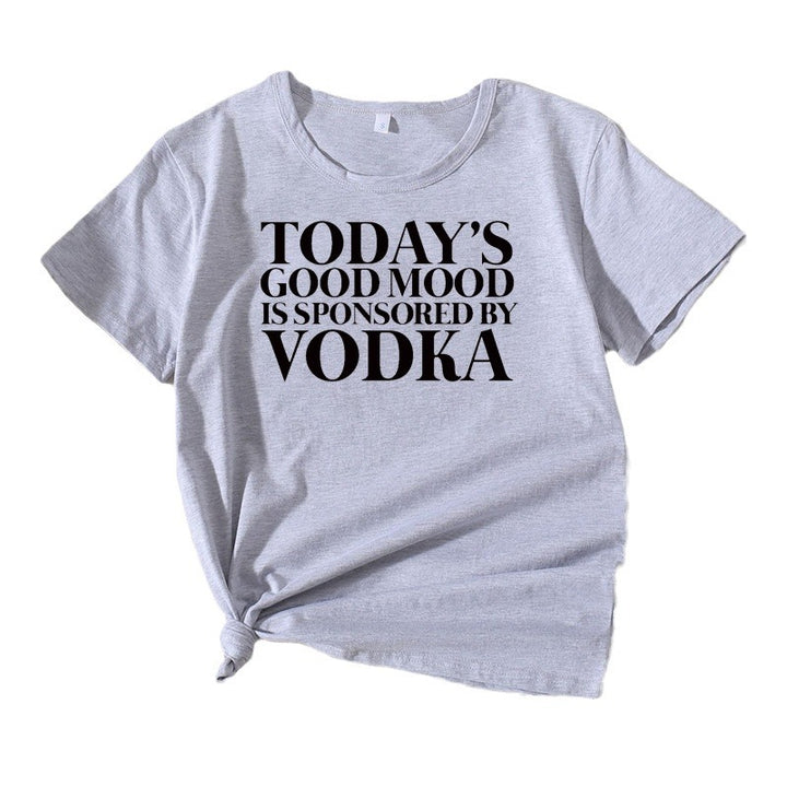 Dame Casual Oversized Statement T-shirt Stilla