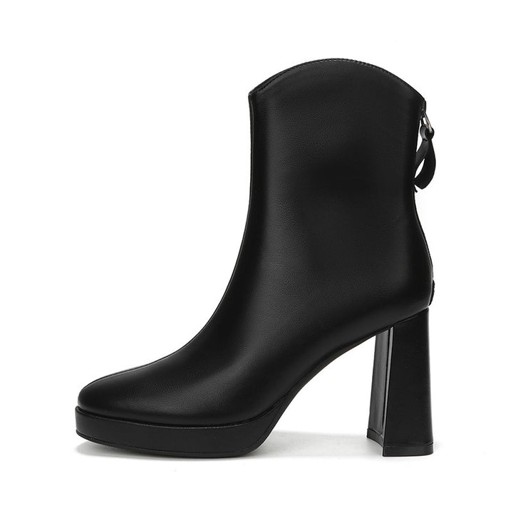 Dame stilfulde High-Heel-Ankel-Boots Stilla