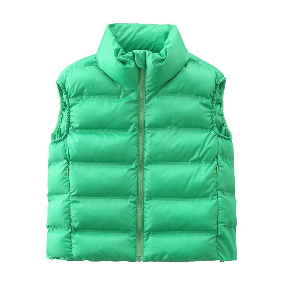 Dame quiltet quilted vest Stilla
