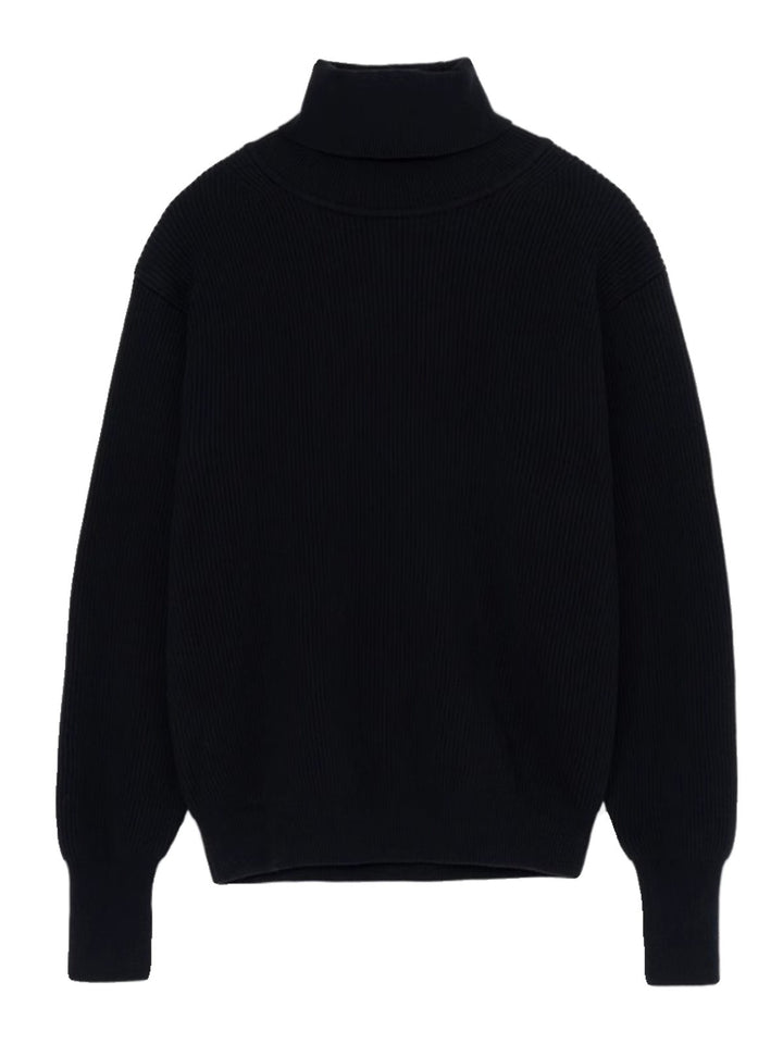 Damer rullekrave sweater med struktureret strikmønster og blød fornemmelse Stilla