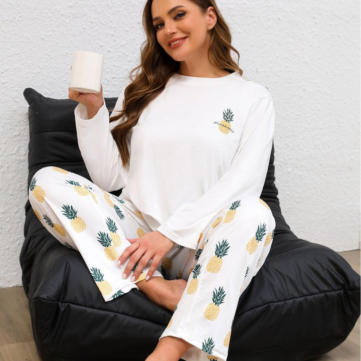 Damer  Bekvemme og stilfulde pyjamas sæt Stilla