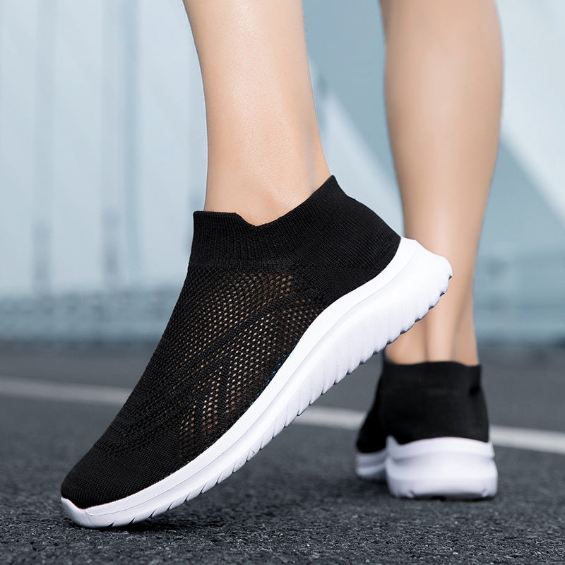 Dame Söckchen-Style Slipper Sneaker Stilla