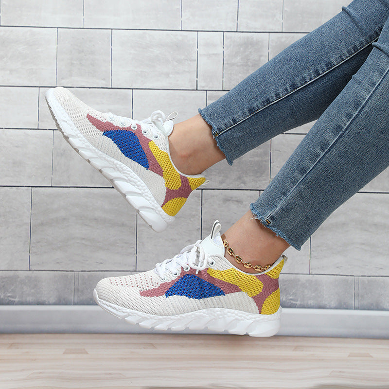 Dame Åndbare Fritidssneakers med innovativ sålekonstruktion Stilla