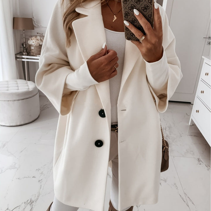 Damer elegant oversized frakke Stilla