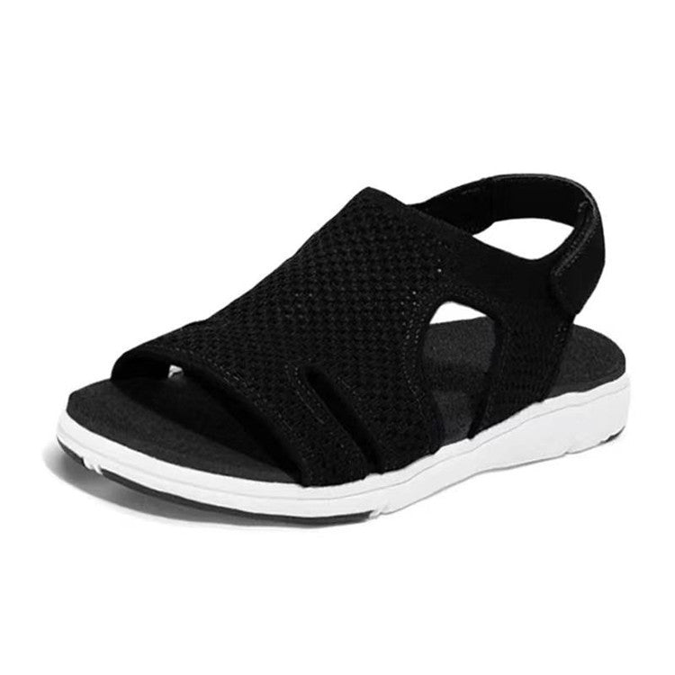 Dame Åndbare Sandaler med fleksibelt Stropdesign Stilla