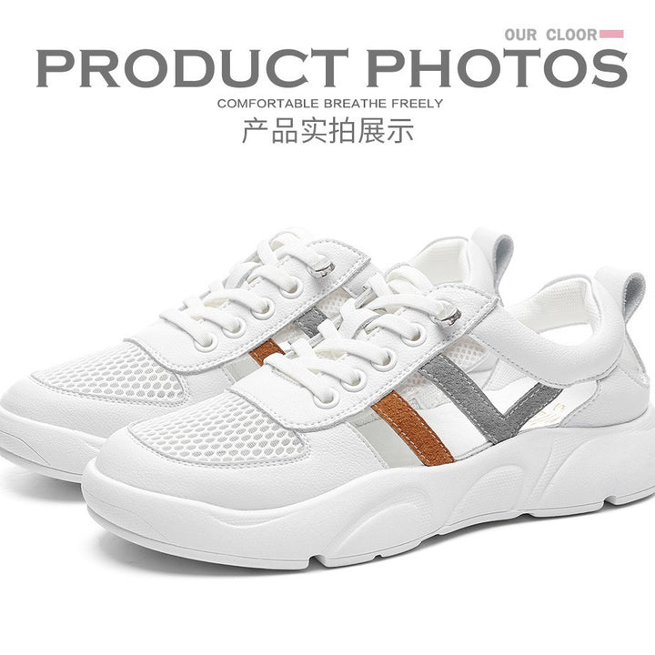 Dame åndbare sneakers med mesh-overdel og fleksibel sål Stilla